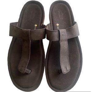 Women's Keen Kaci Ana Posted Brown Leather Sandal